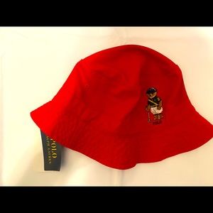 Ralph Lauren Bear Bucket Hat